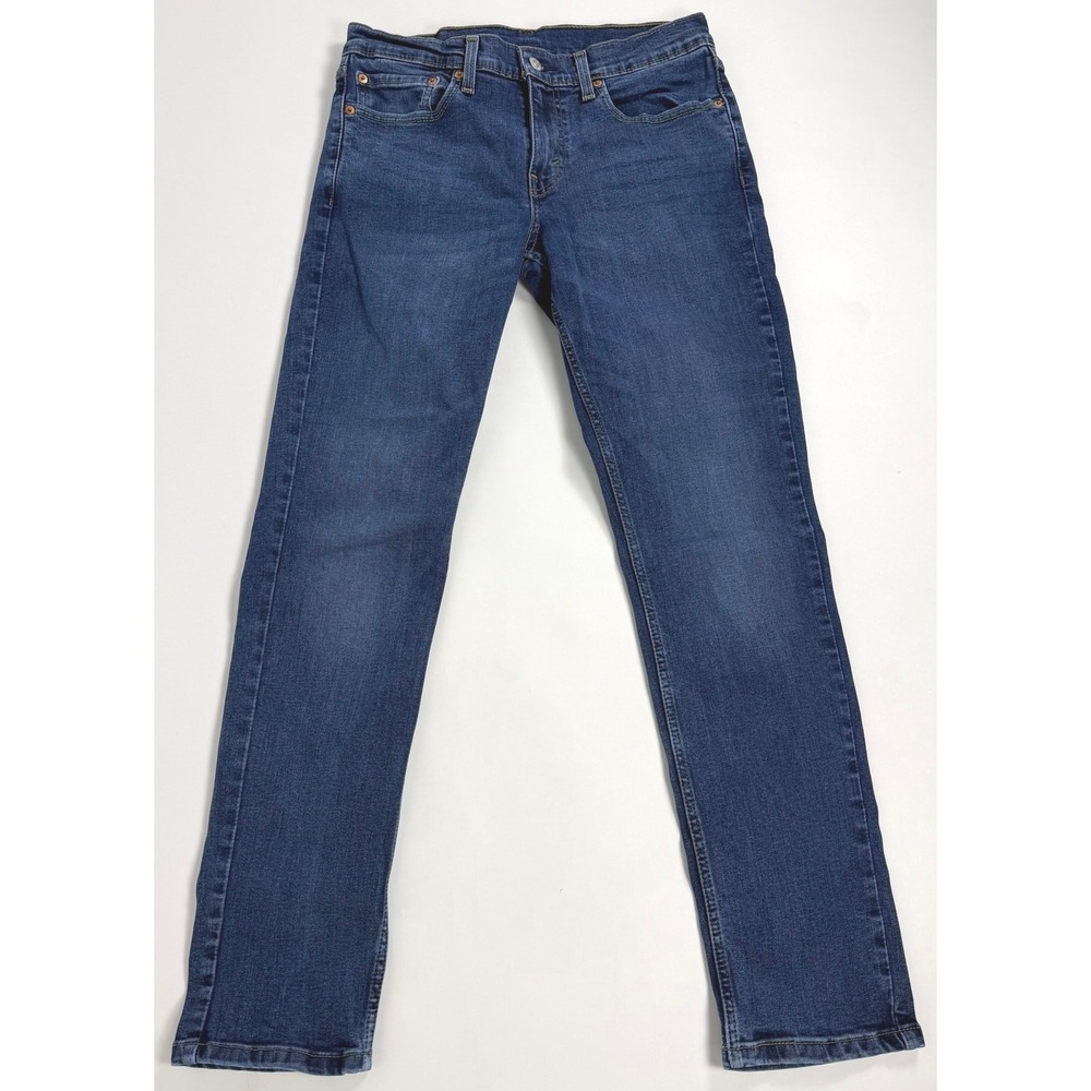 Levi's 511 Jeans Men's 31x32 Slim‎ Fit Dark Wash Blue Denim 100% Cotton